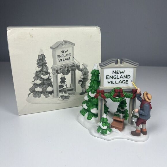 Dept 56 - New England Village "Fresh Paint" w/Box – Retired - Picture 1 of 6